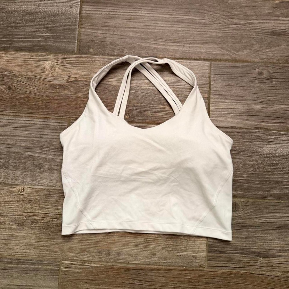 Gilly hicks White Go Recharge sports bra